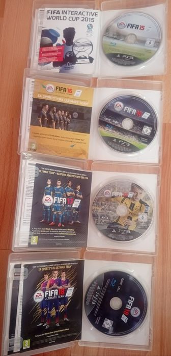 Kolekcja FIFA 18 PS3 PL + 17, 16, 15, 14, 13, Street, 12, 11, 10, 9, 8