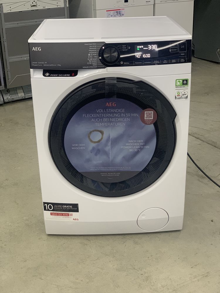 Нова пральна машина AEG LR8FL961EX 9 кг