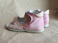 Skórzane sandałki handmade Emel roz. 22