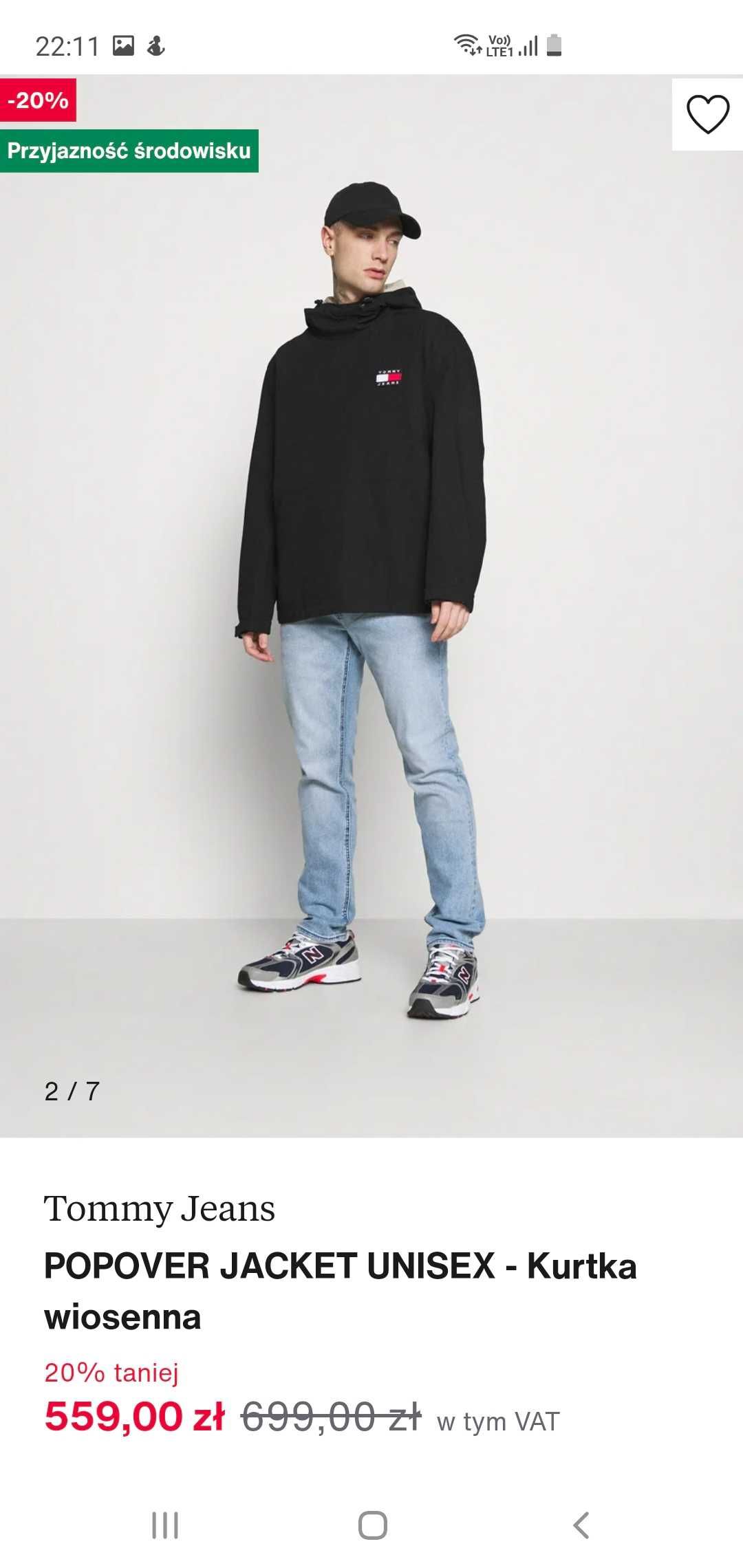 Kurtka Tommy Hilfiger XXL