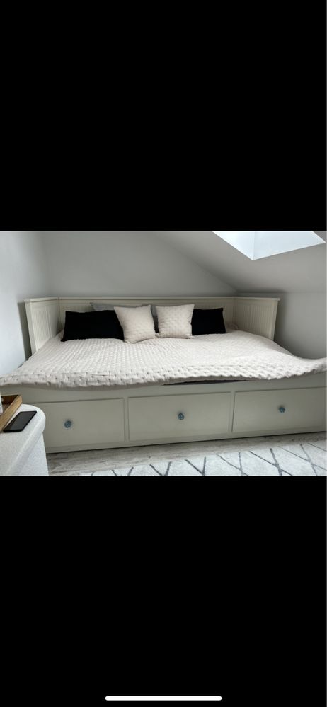 Łóżko Ikea Hemnes rozkladane