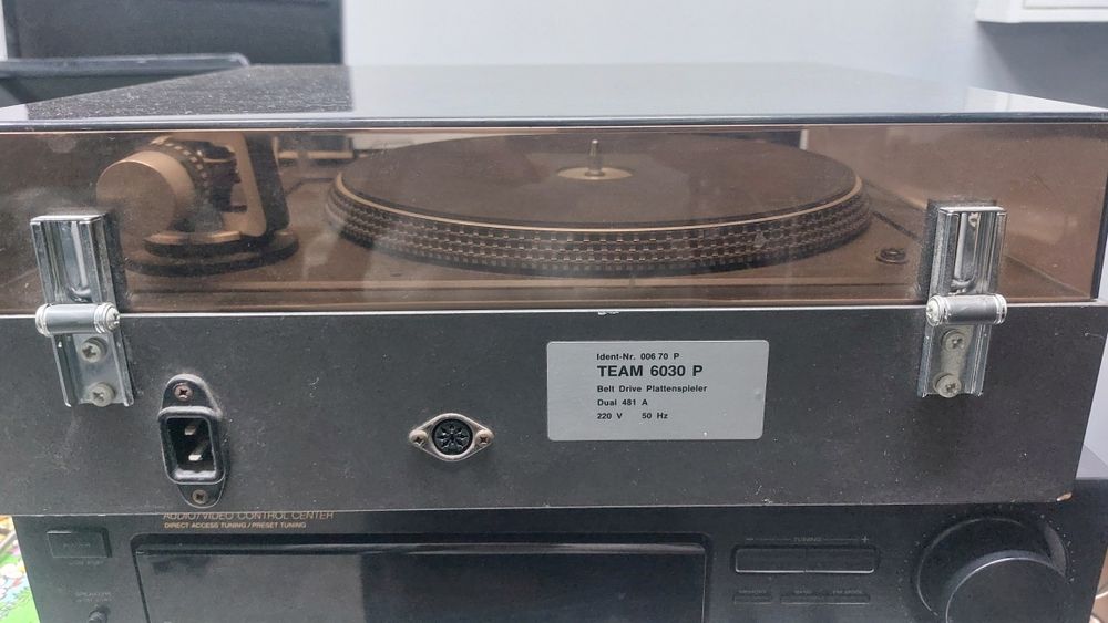 Dual team 6030p вінілпрогравач