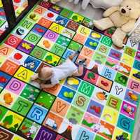 Дитячий двосторонній розвиваючий килимок, детский коврик 180*120 см