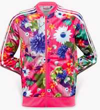 Adidas bluza w kwiaty, kwiatowy print NOWA rozmiar S