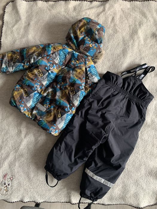 Зимовий комбінезон Lenne 98 (+6) розмір теплий напівкомбінезон куртка