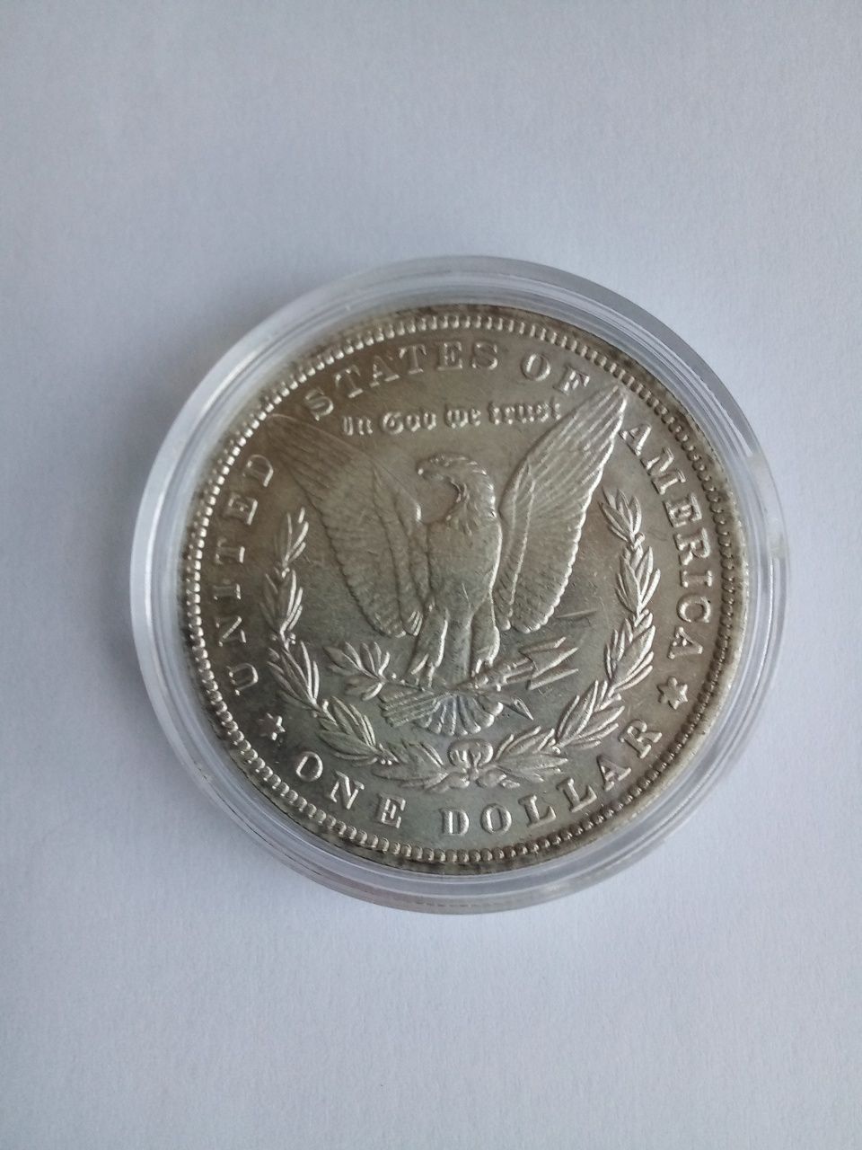 Срібний долар 1892 року.