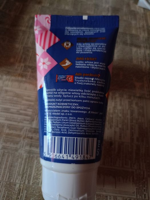 odżywka emolientowa only bio Wedel truskawka podróżna