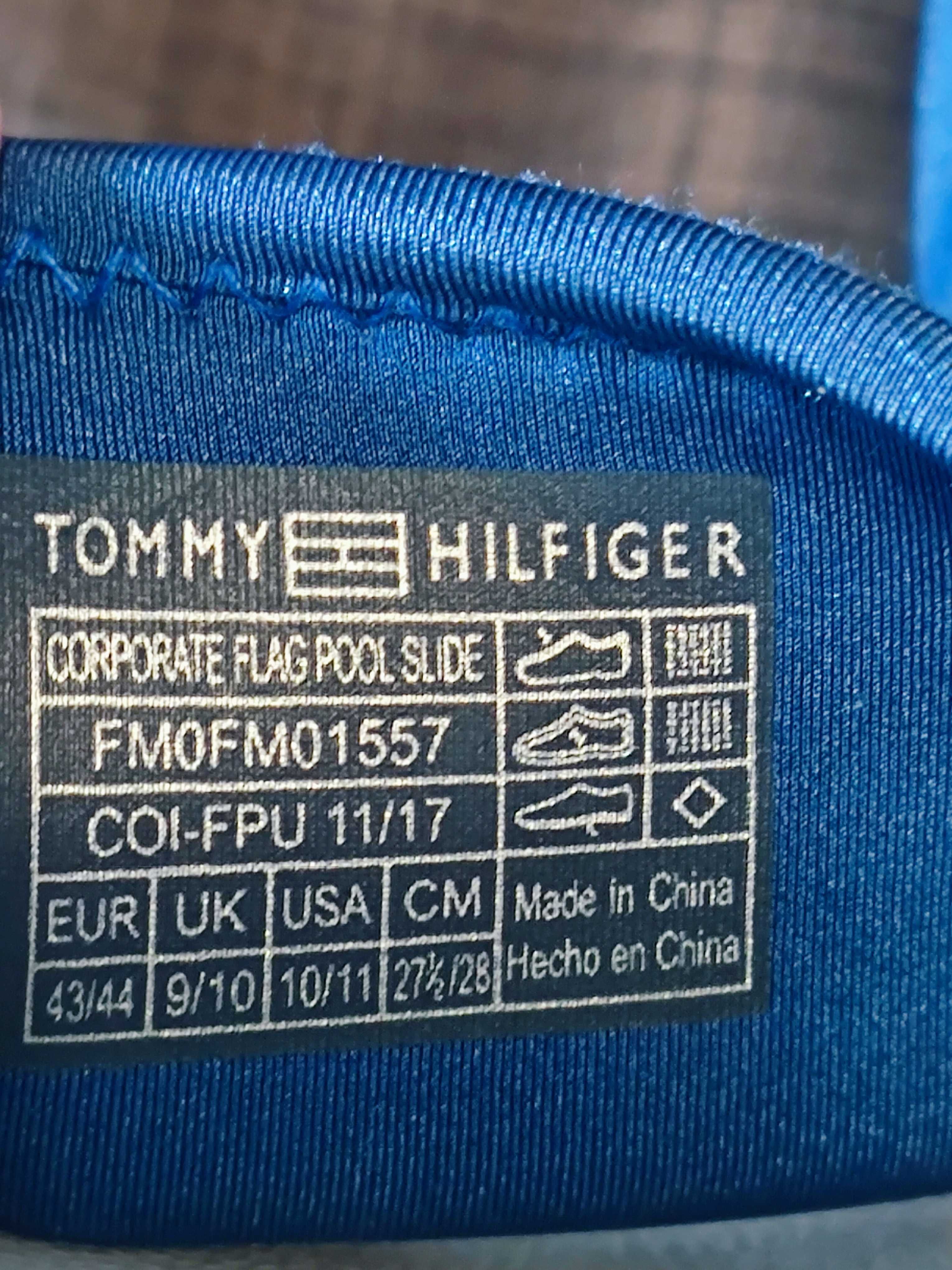 Мужские шлёпки Tommy Hilfiger оригинал (43-44р.27,5-28см.)