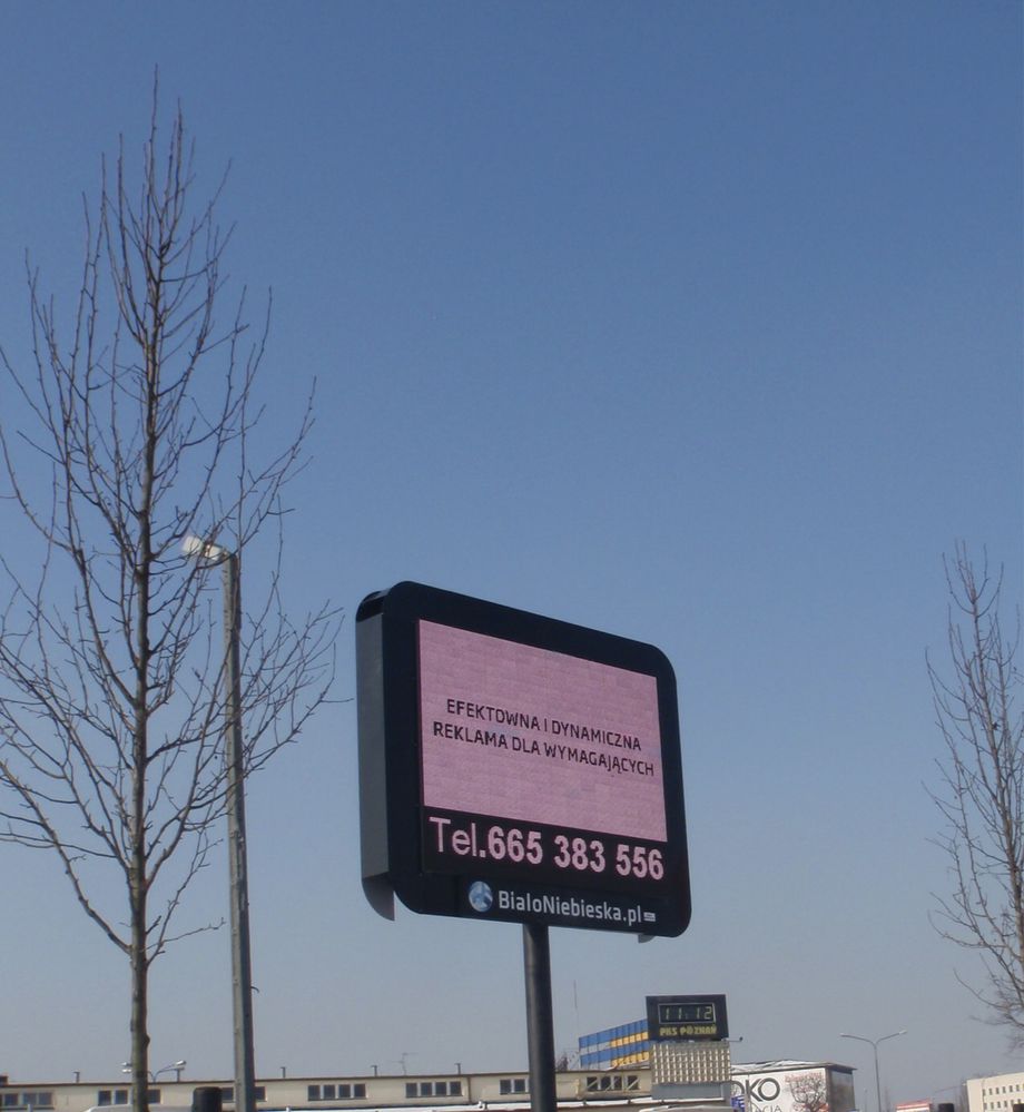 ekran zewnętrzny led
