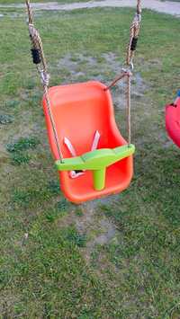 Siedzisko kubełkowe do huśtawki – huśtawka ogrodowa dla dziecka
