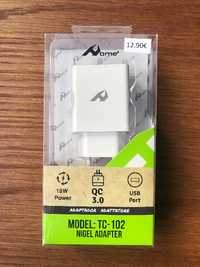 Carregador USB Quick Charge QC 3.0 - 18W - Carregador iPhone 13/12/etc