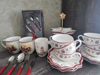 Столовые приборы villeroy&boch коллекция Play RedRoses столові прибори