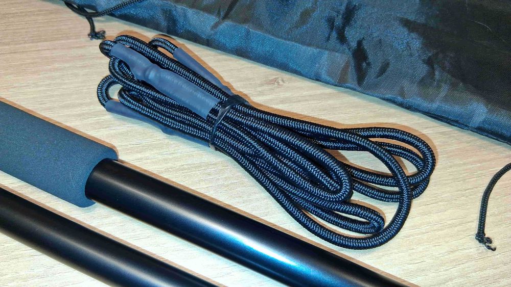 Teleskopowa Smycz Rowerowa Dla Psa Amortyzator Łapka