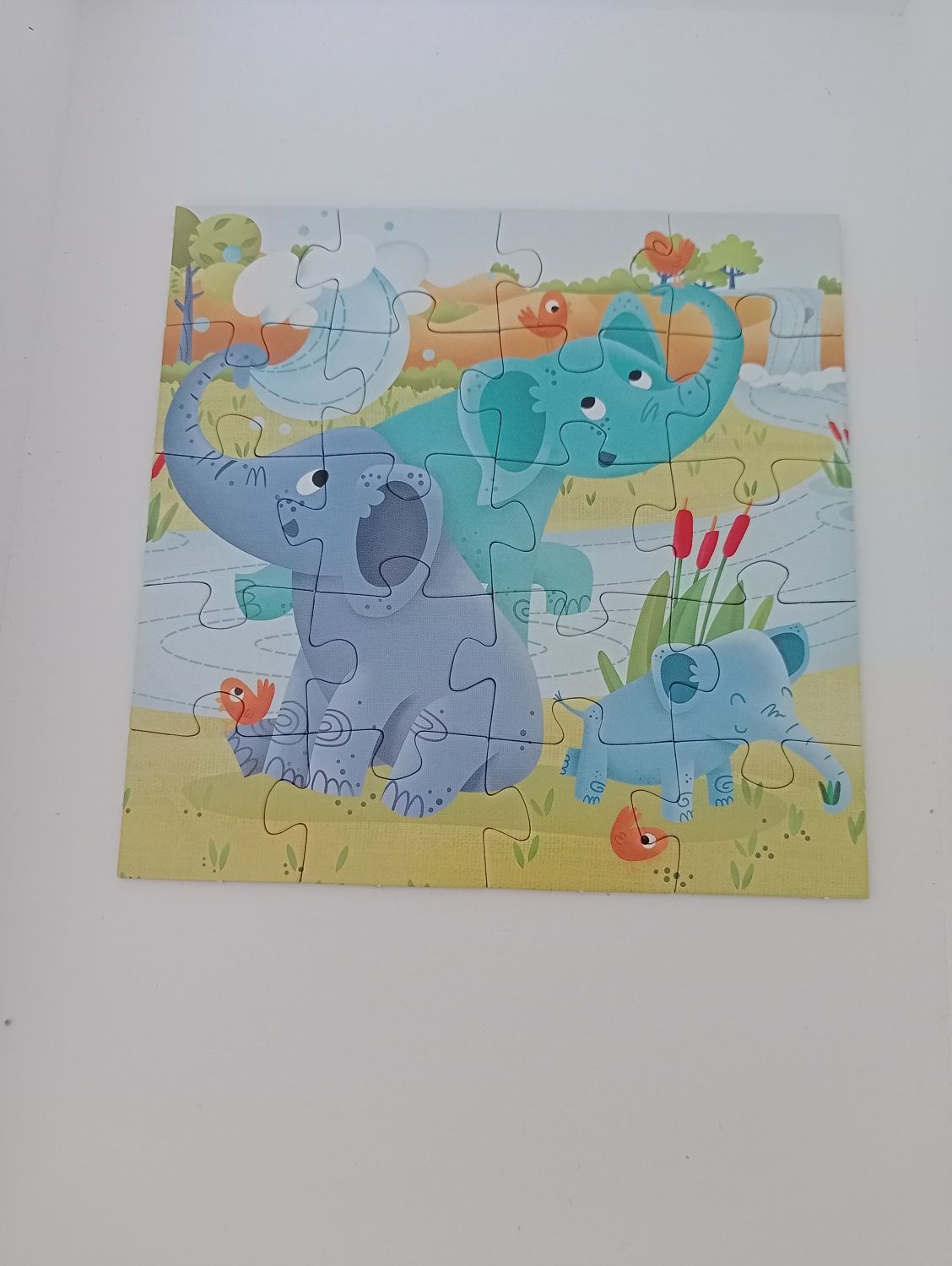 Puzzle tema Selva da Educa