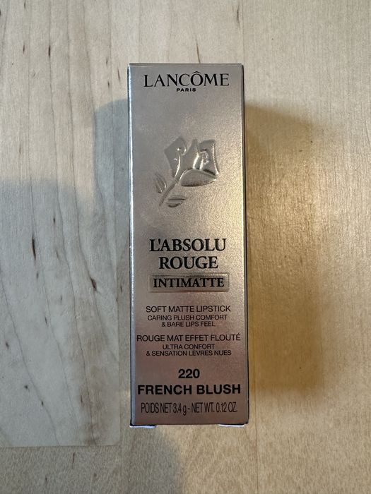 Lancome  L’absolu Rouge Intimatte Soft matte lipstick 220 French blush