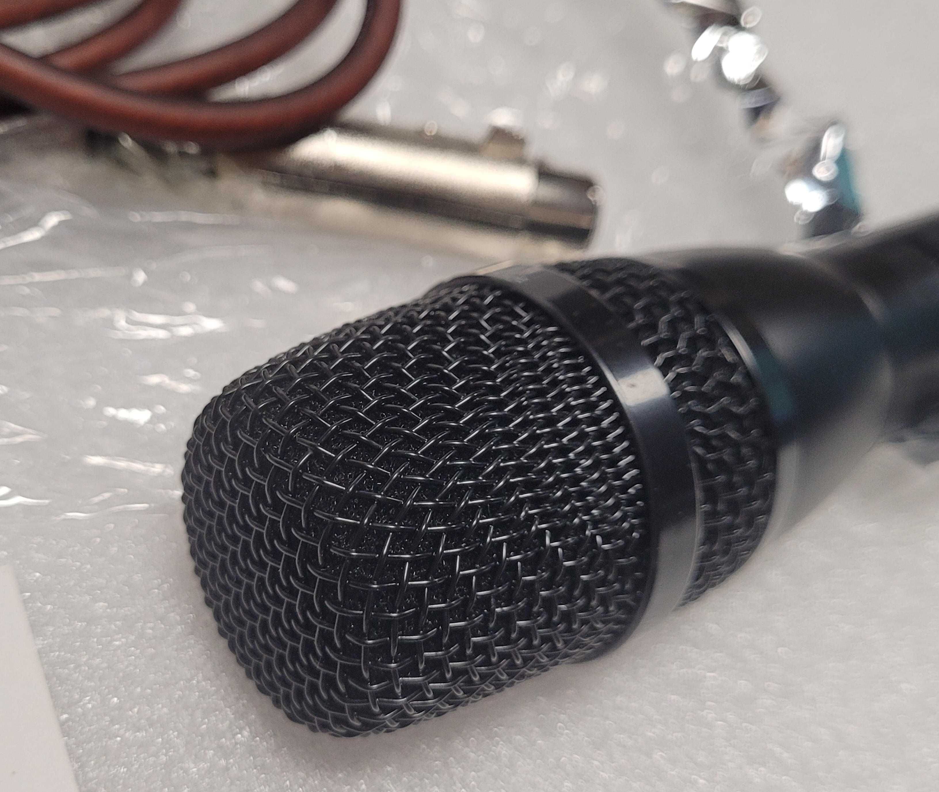 Mikrofon do Śpiewania Wokal Nagrywania Kabel XLR