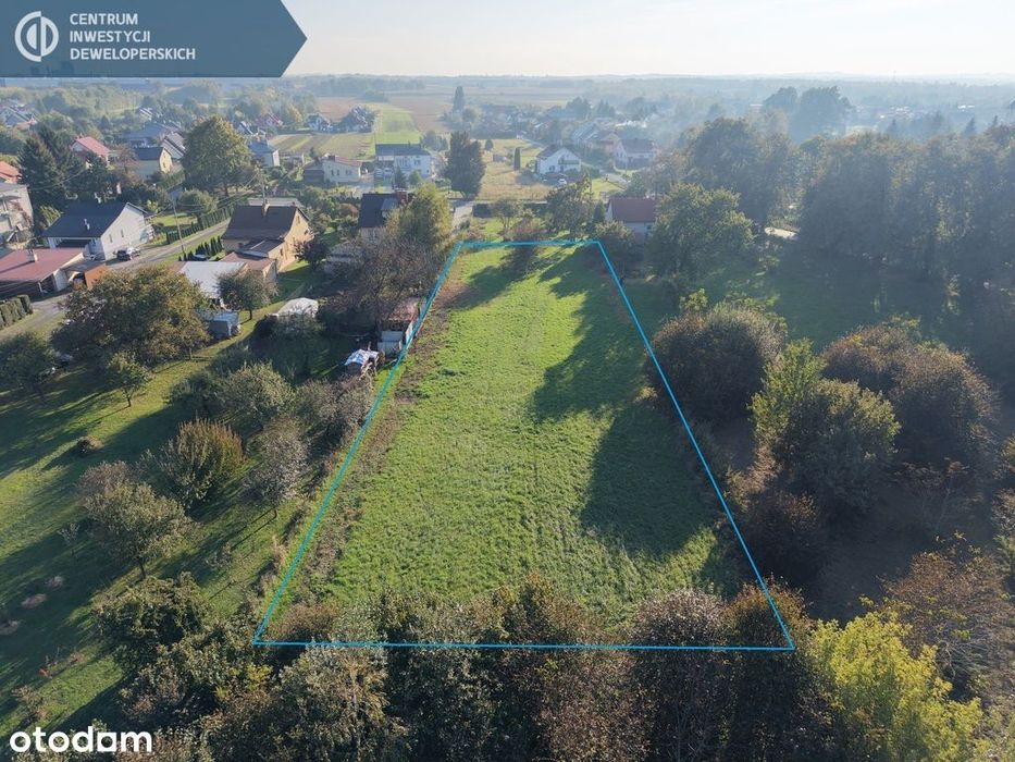 Piekna działka z WZ na dom jednorodzinny