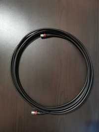 Телевизионный коаксиальный кабель Technetix коннекторы F-male 5 метров