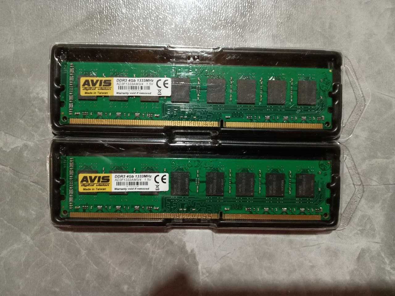 Оперативна пам'ять DDR3-1333 2x4Gb до ПК