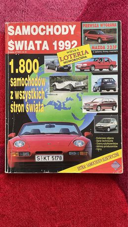 Katalog Samochody świata 1992
