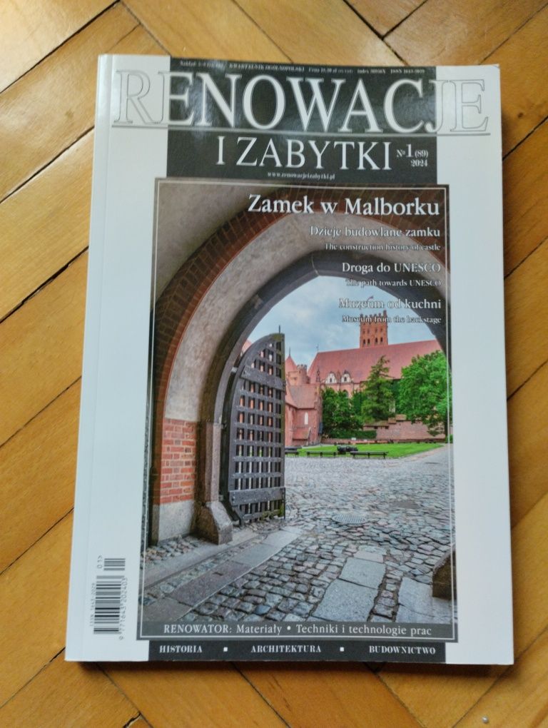Renowacje i zabytki. Zamek w Malborku.