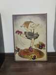 Quadro Vintage de Mônica ou Magali como bailarina