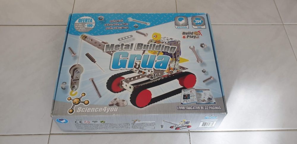 Grua e metal - para montar