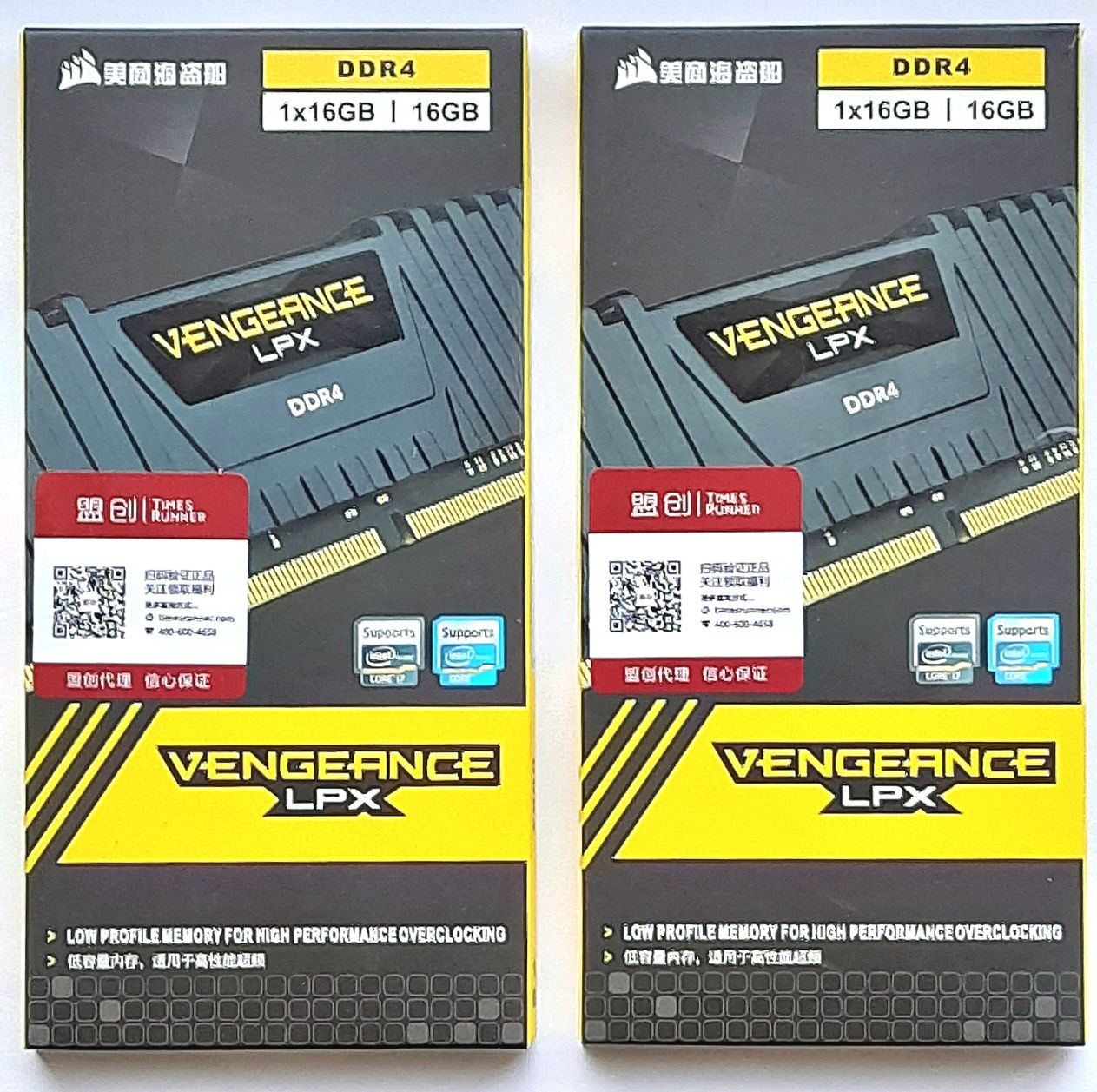 Оперативна пам'ять DDR4 Corsair  Vengeance LPX 3600МГц 32Gb (2×16Gb)
