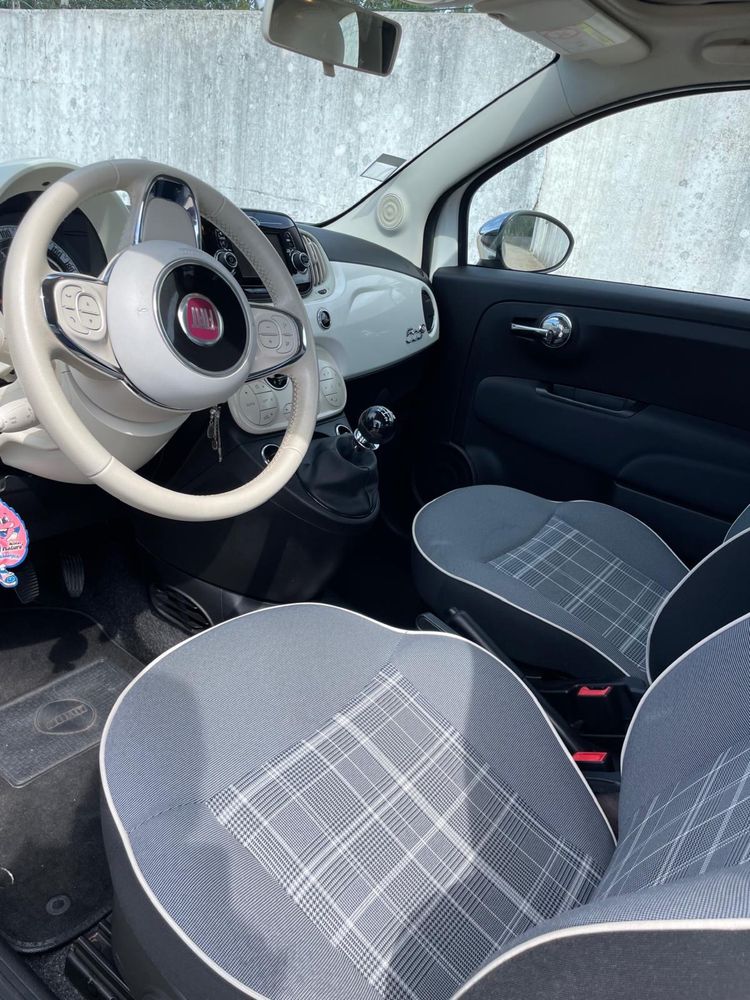 Fiat 500 - Cabrio - Ano 2018