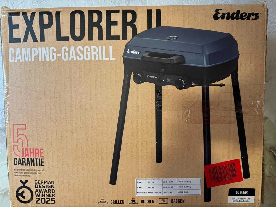 Grill Gazowy ENDERS Explorer II 50 MBAR