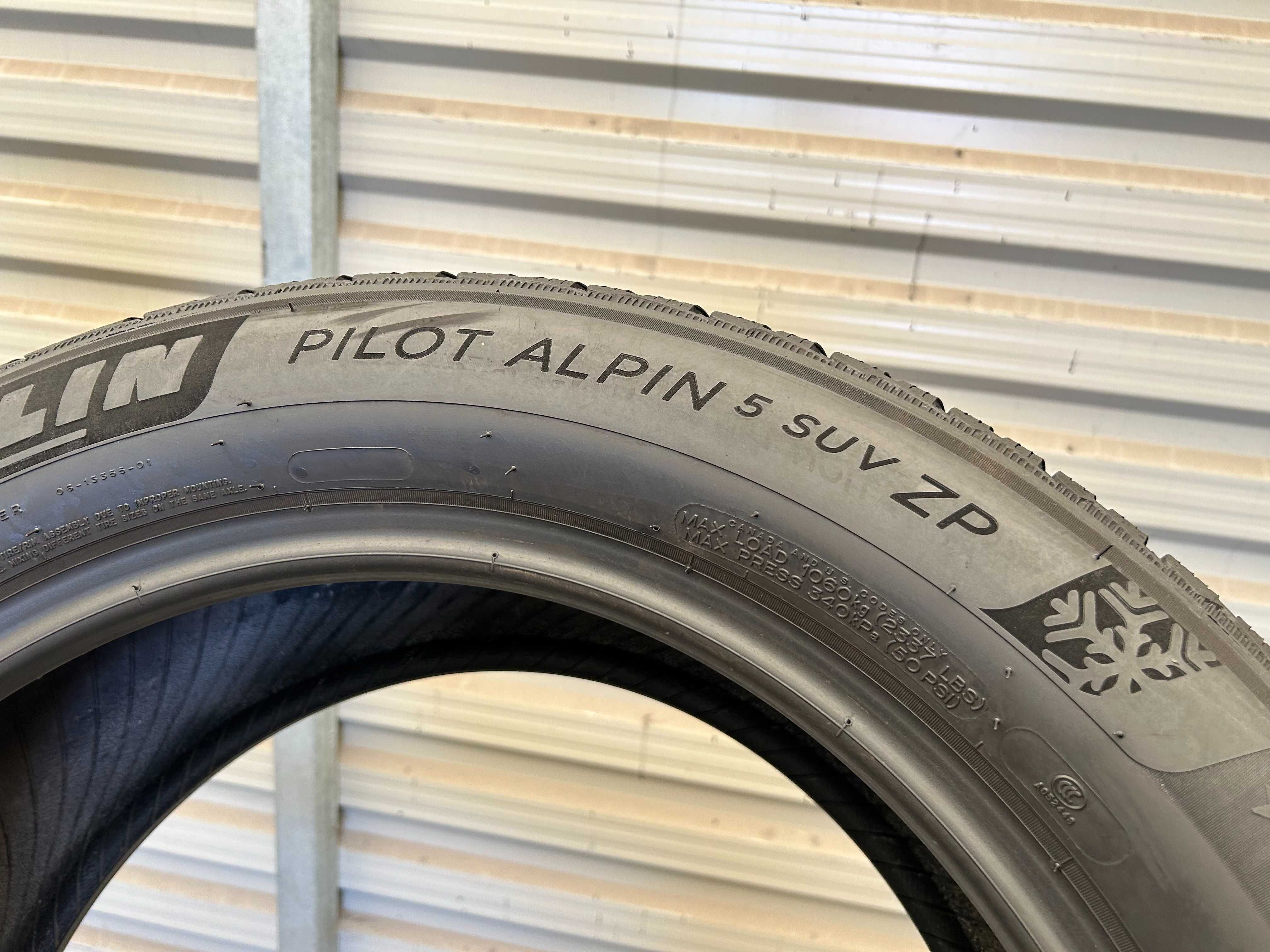 2szt zimowe 265/50R19 Michelin PilotAlpin5 RSC 7,4mm 2021r Z3368 gw