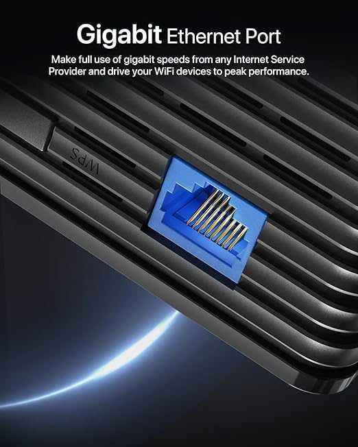 wzmacniacz sygnału WI-FI brostend AX1500 RJ45 LAN WLAN 1201 MBIT/S PRO