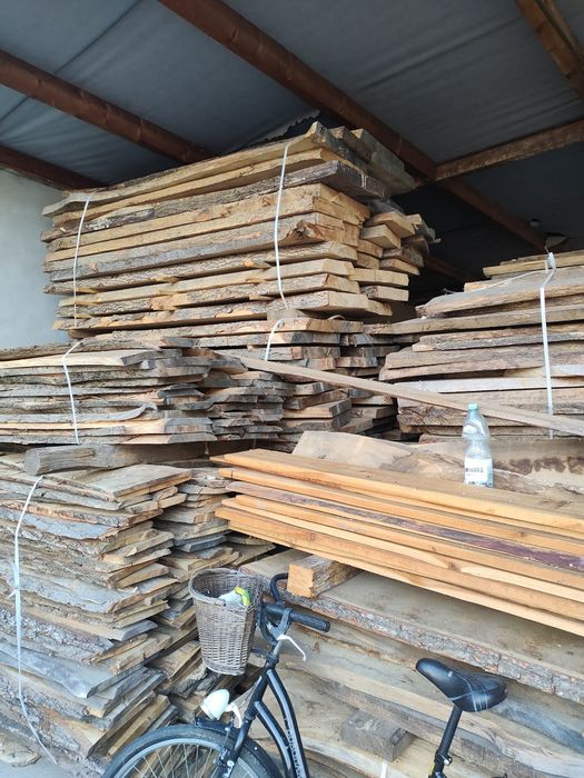 Brusy suszone dąb jesion grubości od 3cm do 10 cm do 5m