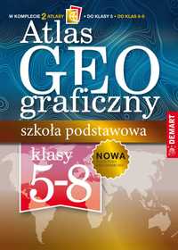 Pakiet atlasów geograficznych. Szkoła podstawowa. Klasy 5-8 ~ NOWA