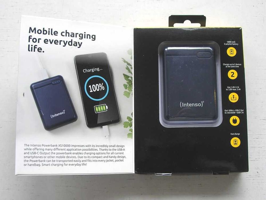 повербанк Intenso на 10000 mAh