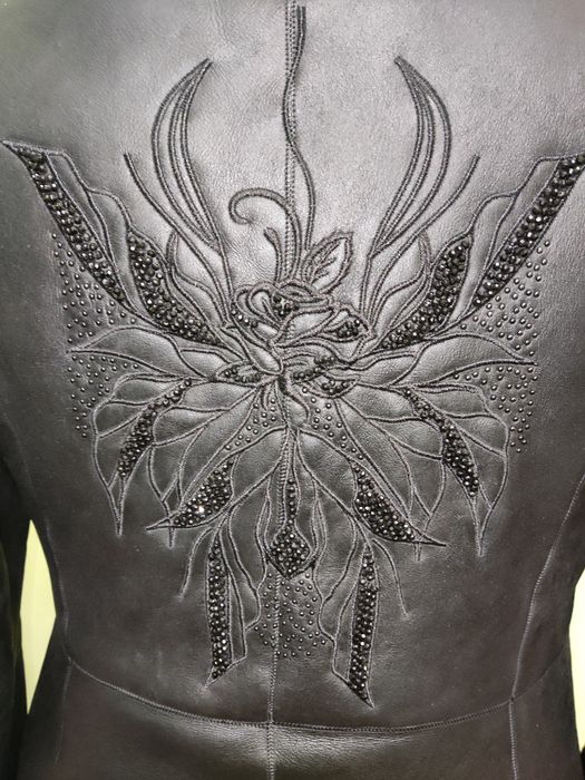 Шкіряна натуральна дублянка