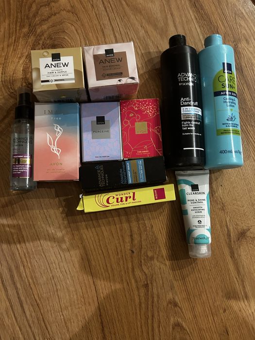 Zestaw kosmetykow avon anew percieve nowe