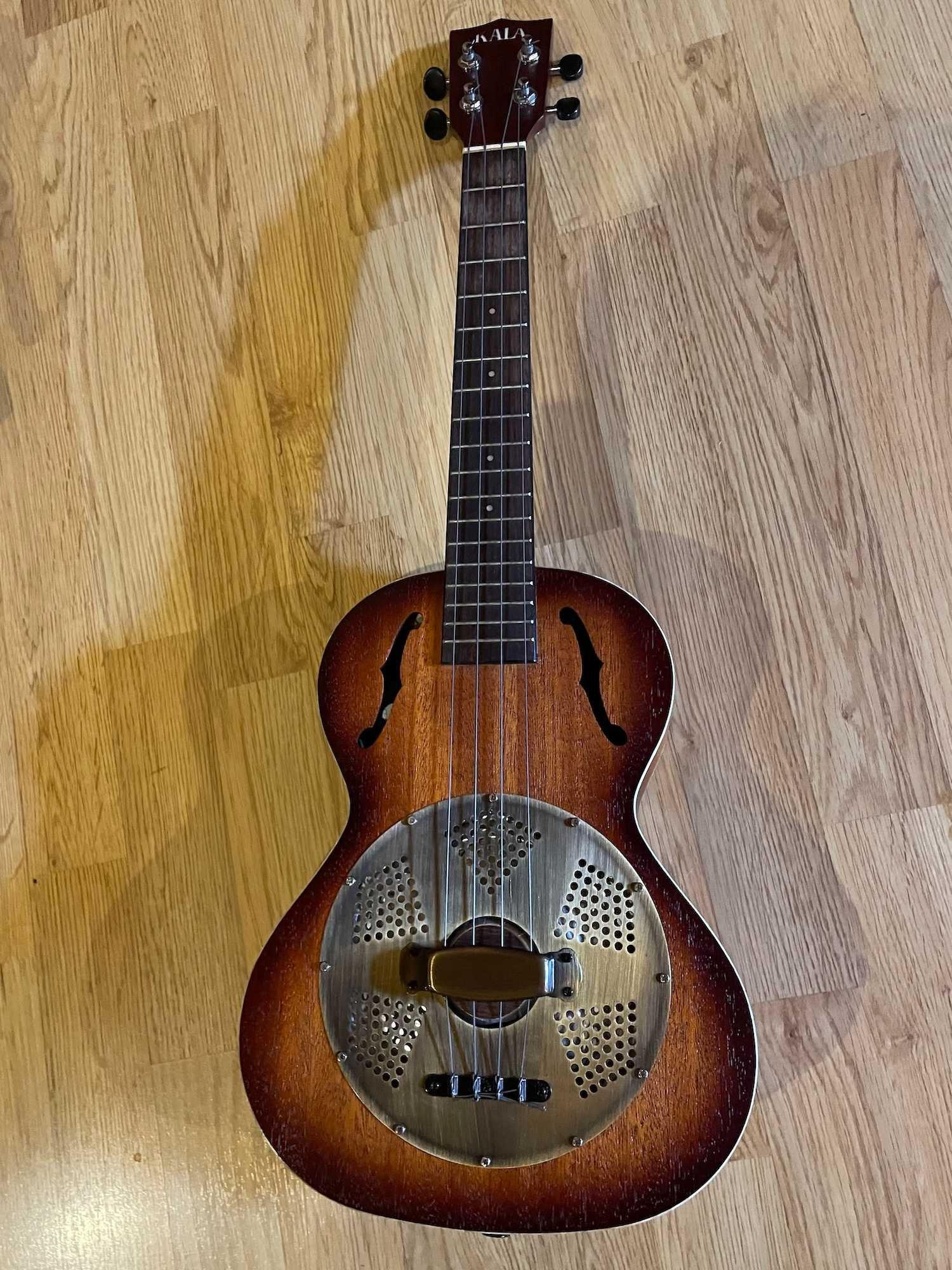 Kala Resonator Brass Tenor Ukulele