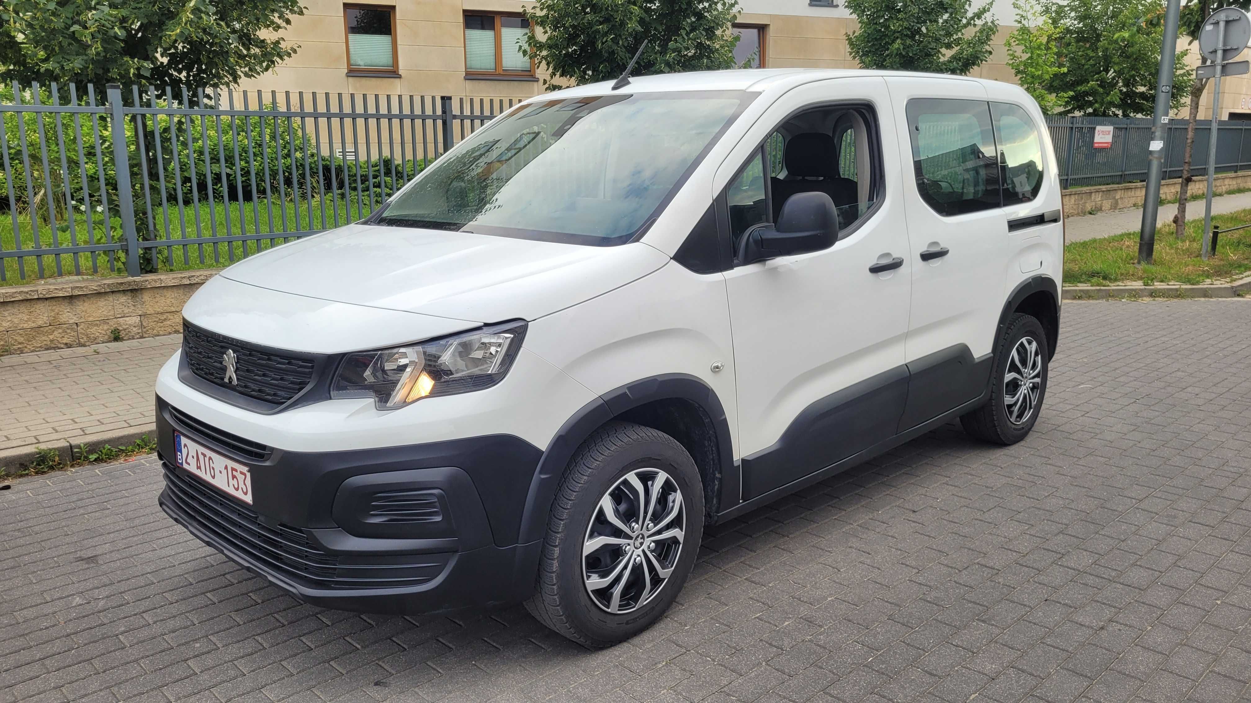 Peugeot Rifter 1.5BlueHdi 2021r, Navi, AsystentPasa, Bluetooth,2xDrzwi