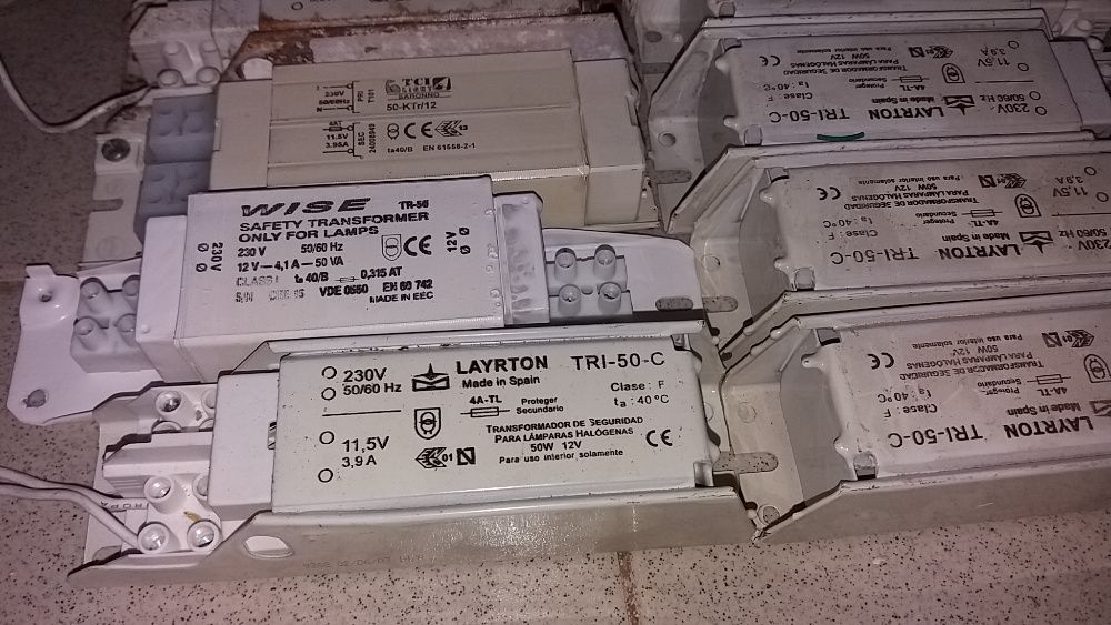 Ballast-Type Transformers 230V–12V, 50W64172214578179123