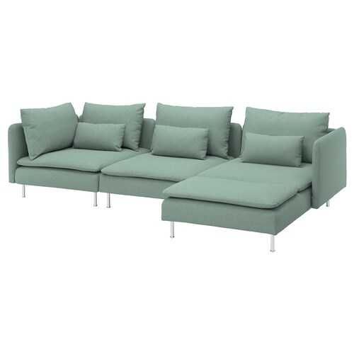Narożnik SODERHAMN 4-osobowy Samsta ciemnoszary Ikea transport GRATIS