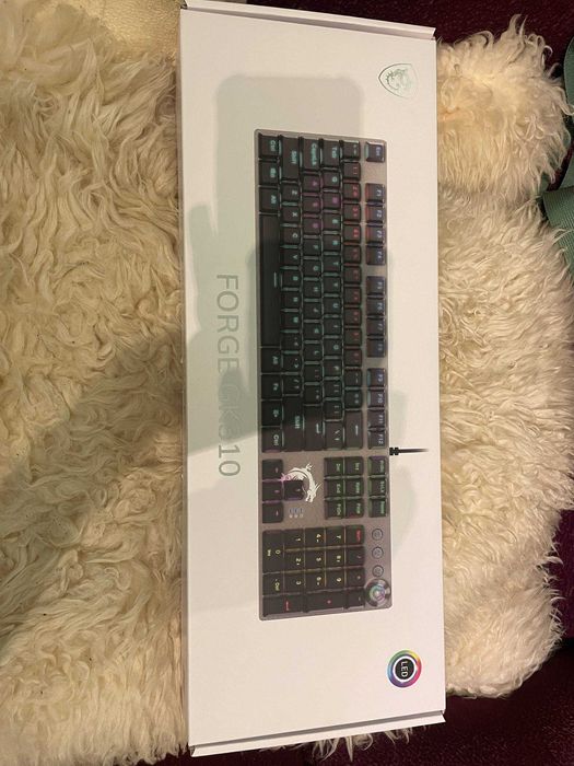 Клавиатура MSI FORGE GK310 , RED SWITCHES , 2 штуки