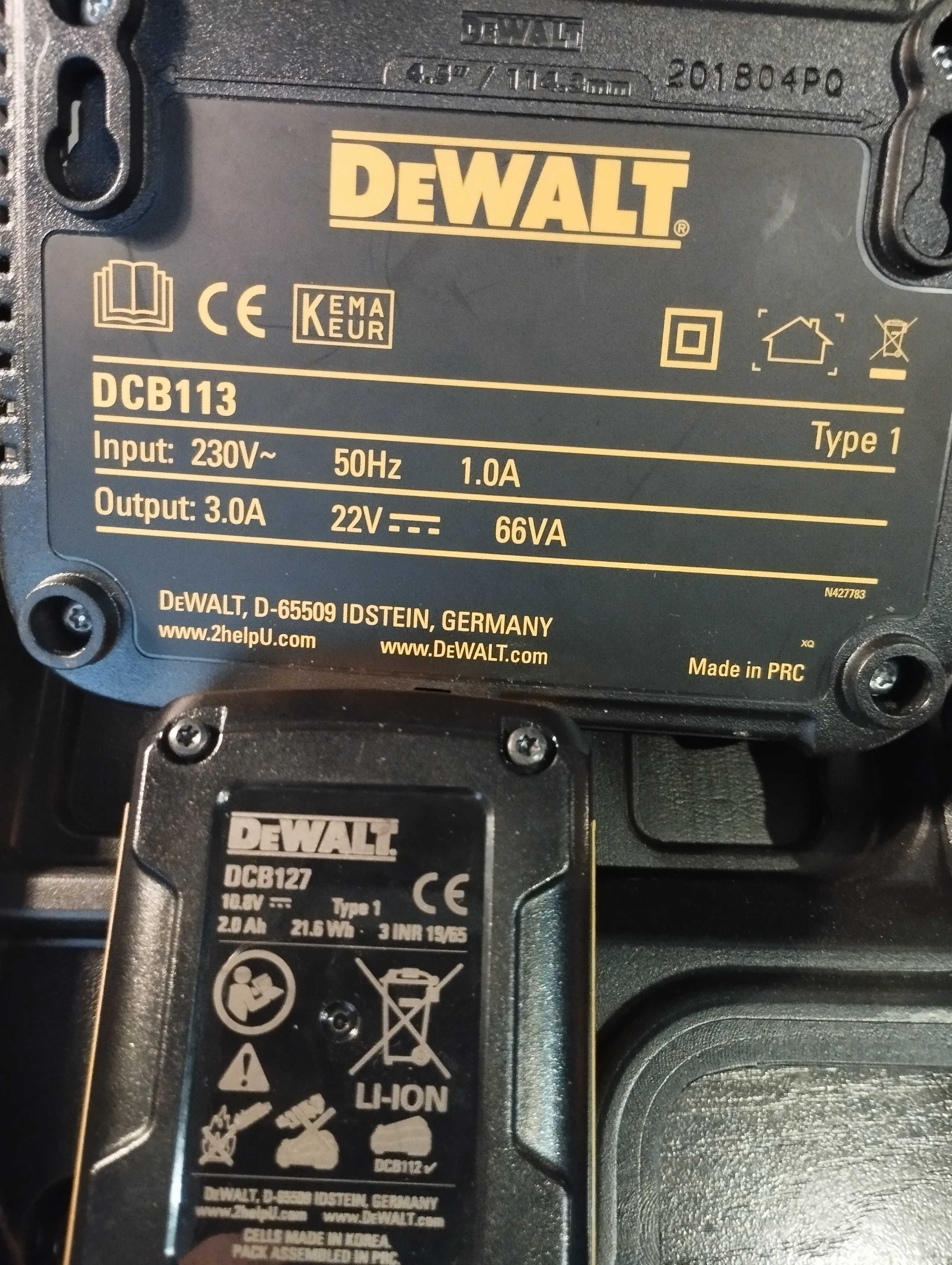 Шурупокрут DeWalt DCD710D2, фонарь