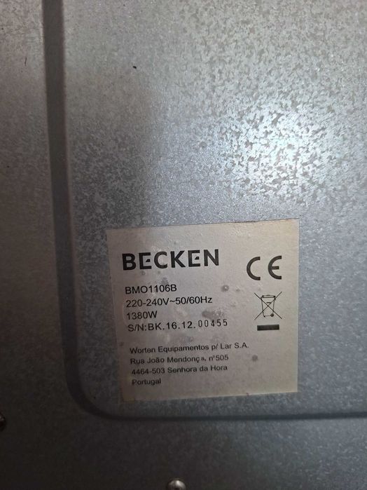 Forno Becken como novo