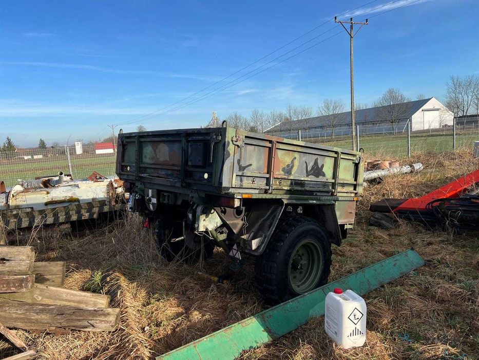 Przyczepa Kaessbohrer BWB z 1985r militaria wojskowa