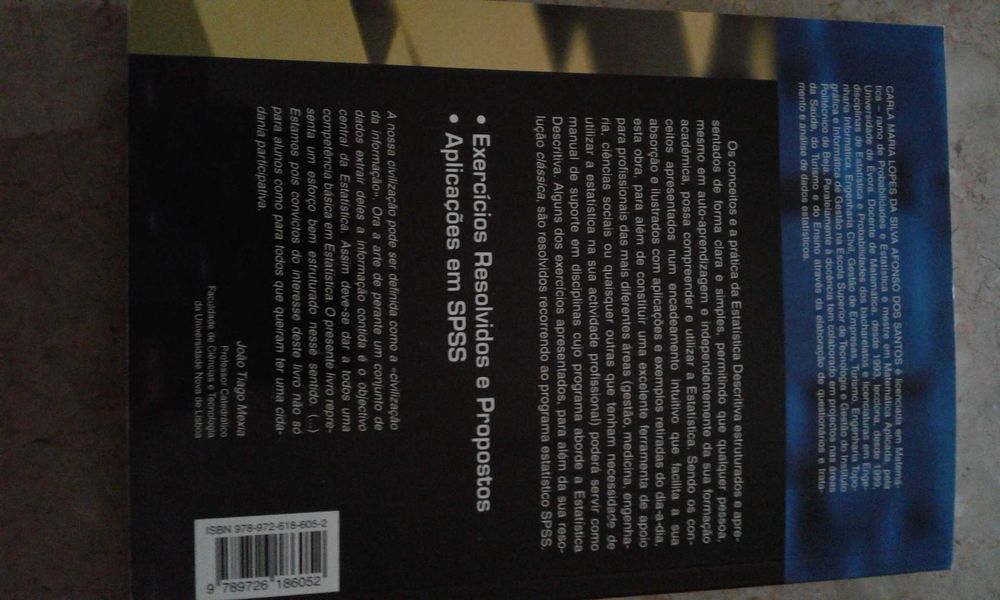 Livro Estatística Descritiva - Manual de Auto -Aprendizagem.