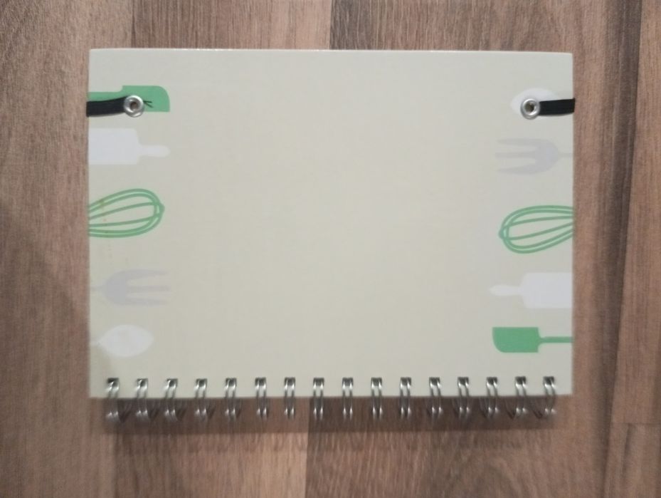 Caderno para receitas