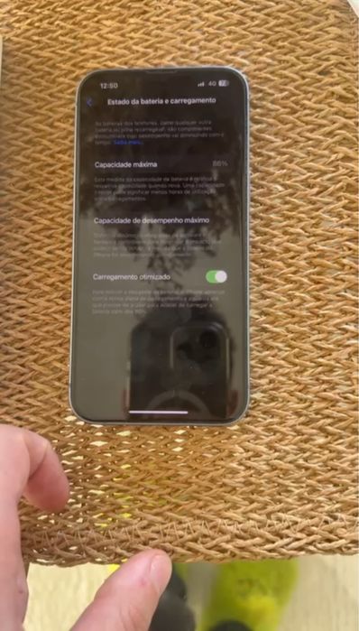 Iphone 14 Azul 128GB - Como Novo! (86% Bateria)