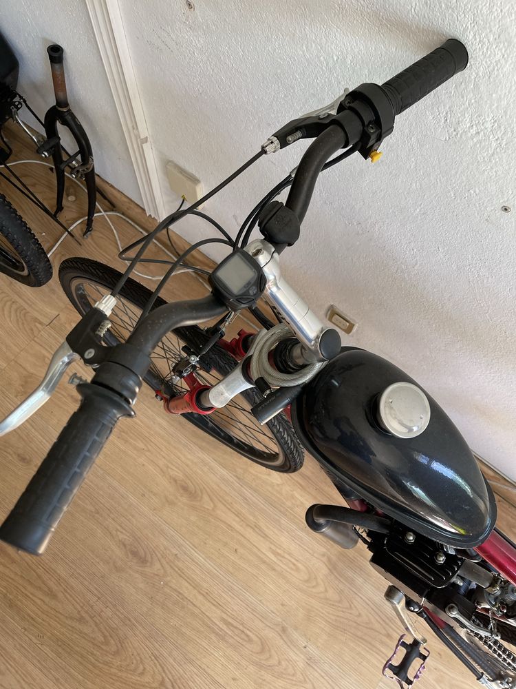 Bicicleta a motor 80cc