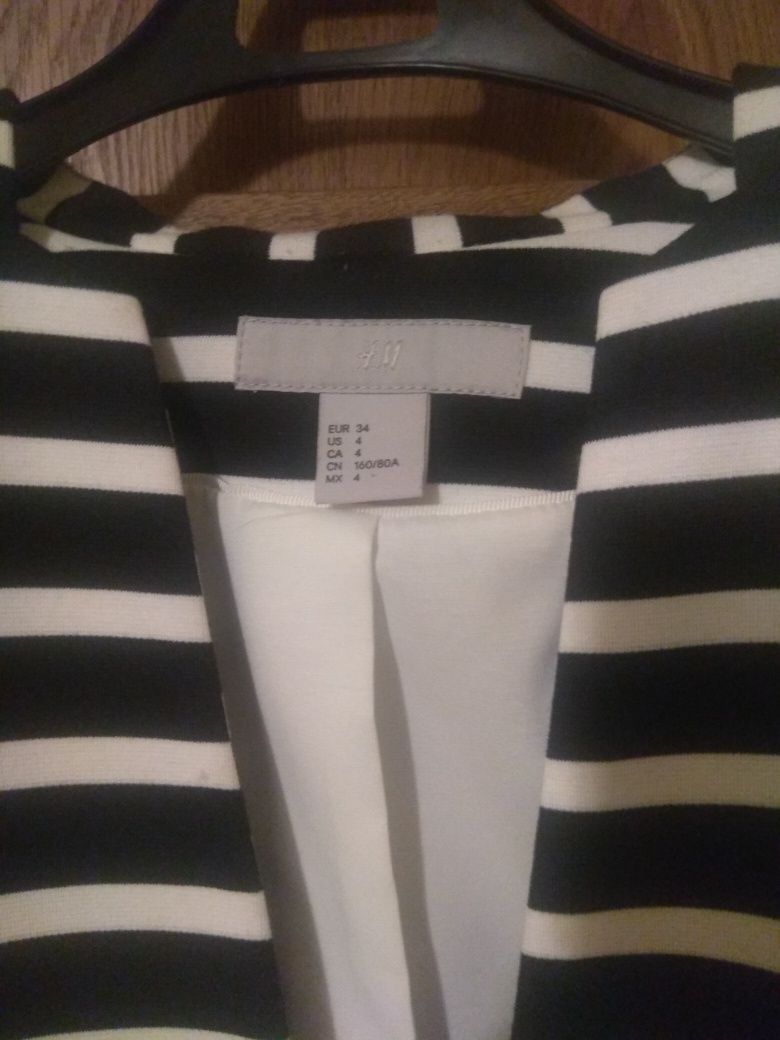 34 H&M żakiet marynarka